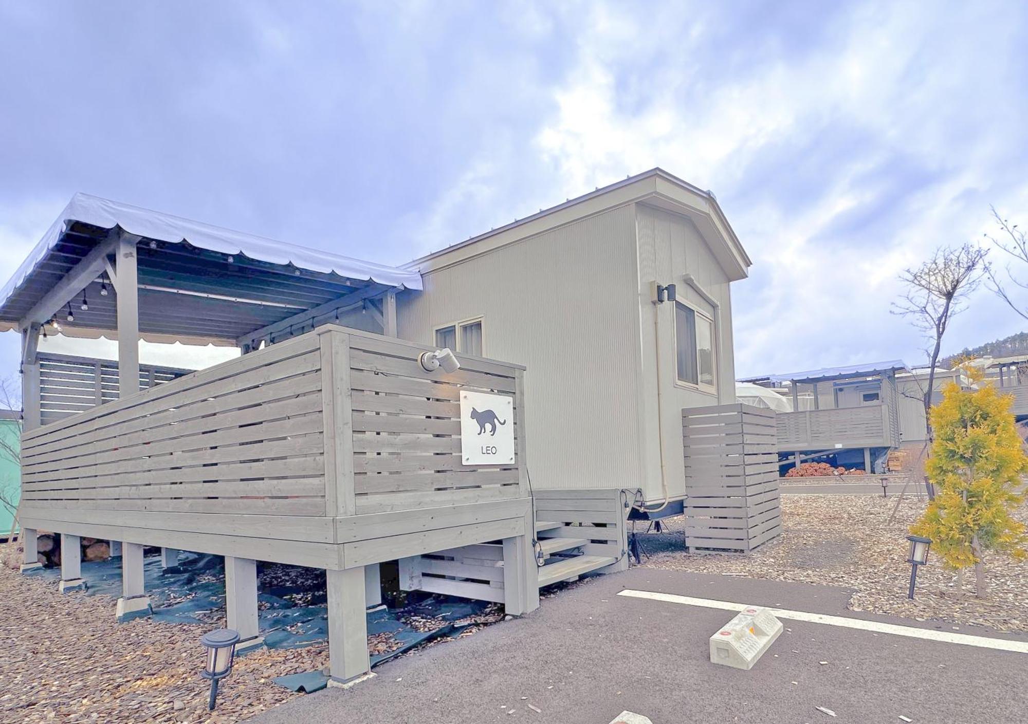 Necoana Glamping富士山景bbqトレーラーヴィラ Fujikawaguchiko Ngoại thất bức ảnh